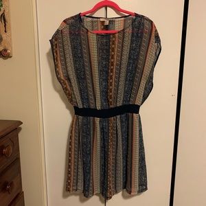 Cute summer ruched waist dress